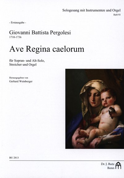 G.B. Pergolesi: Ave Regina caelorum, 2GsSAStrOrg (Pa+St)