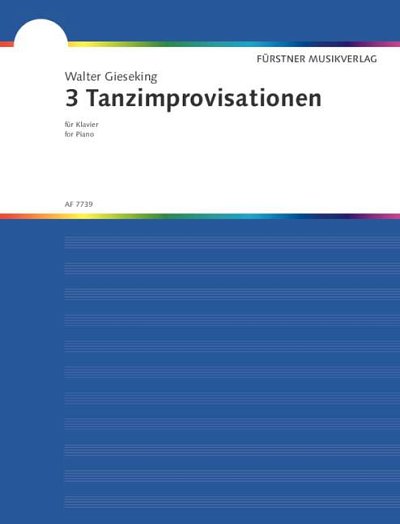 W. Gieseking: Drei Tanzimprovisationen