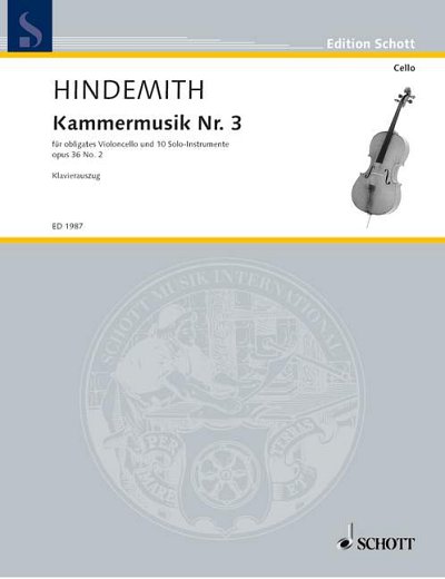 DL: P. Hindemith: Kammermusik Nr. 3 (KASt)