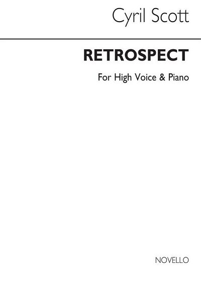 C. Scott: Retrospect-high Voice/Piano (Key-d), GesHKlav