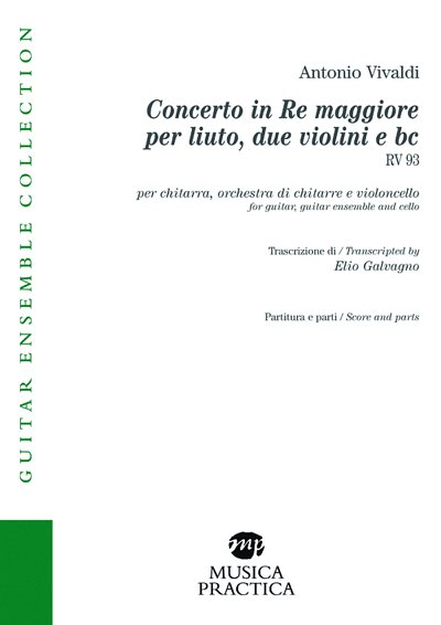 A. Vivaldi: Concerto in Re maggiore per liuto RV  (KlavpaSt)