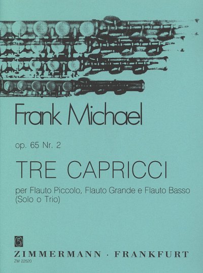 AQ: F. Michael: Tre Capricci op. 65/2, 1-3Fl (Pa+St (B-Ware)