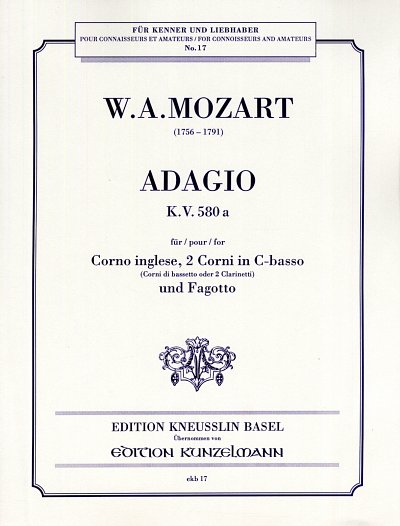 W.A. Mozart: Adagio KV 580a (Pa+St)