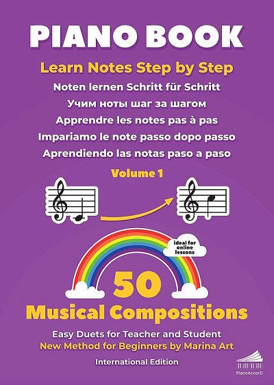 M. Art: Piano Book 1: 50 Musical Compositions, Klav4m