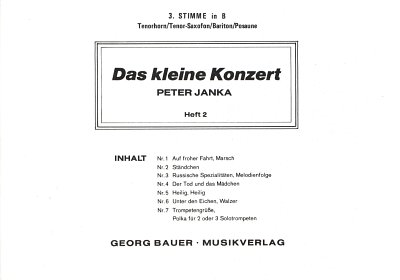 P. Janka: Das Kleine Konzert 2