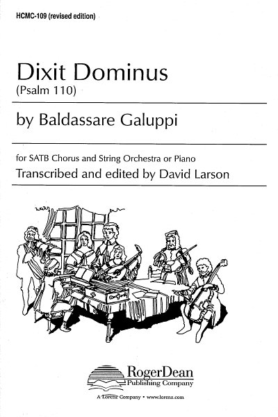 B. Galuppi: Dixit Dominus, Gch4Klv/Stro (Klavpa)