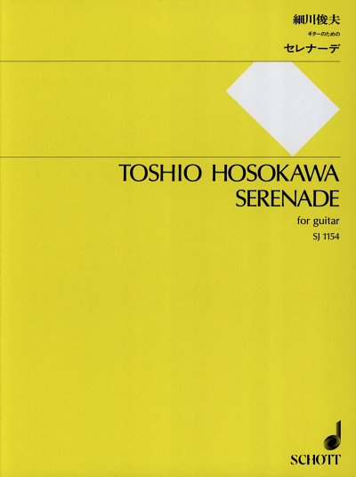 T. Hosokawa: Serenade , Git