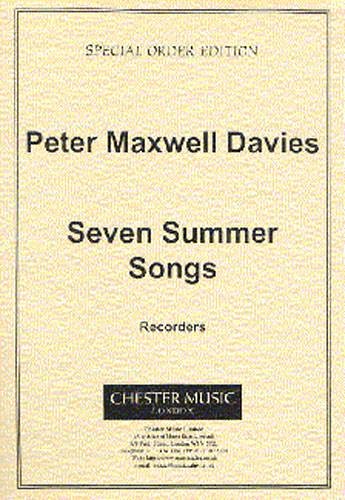 Seven Summer Songs - Recorder, Schlens
