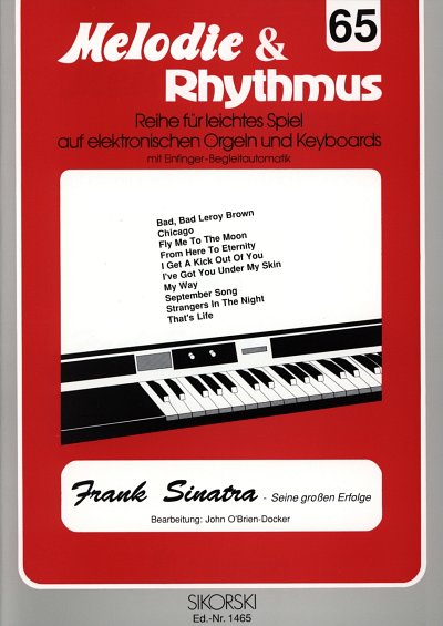 F. Sinatra: Melodie & Rhythmus, Heft 65: Frank Sinatra, EoKe