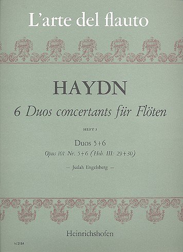 J. Haydn: 6 Duos concertants 3 op. 101/5-6, 2Fl (Sppa)