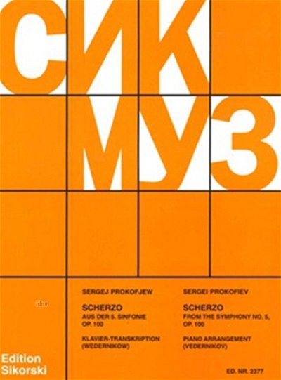 S. Prokofjew: Scherzo Op 100 (Sinfonie 5)