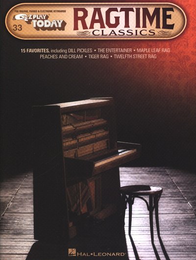 E-Z Play Today 33: Ragtime Classics, Ky/Klv/Eo;Gs (SB)