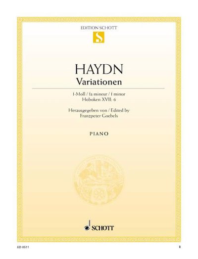 DL: J. Haydn: Variationen f-Moll, Klav