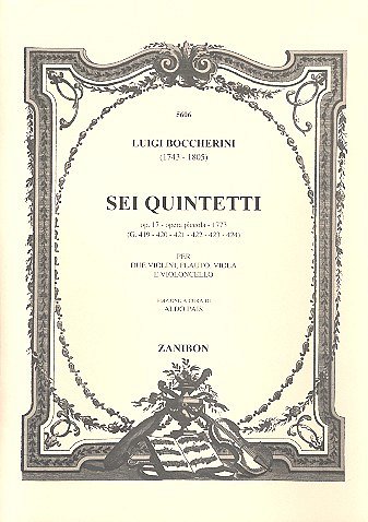 L. Boccherini et al.: 6 Quintet Op. 17