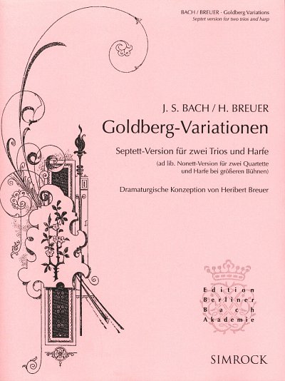 J.S. Bach: Goldberg-Variationen, Kamens (Part.)