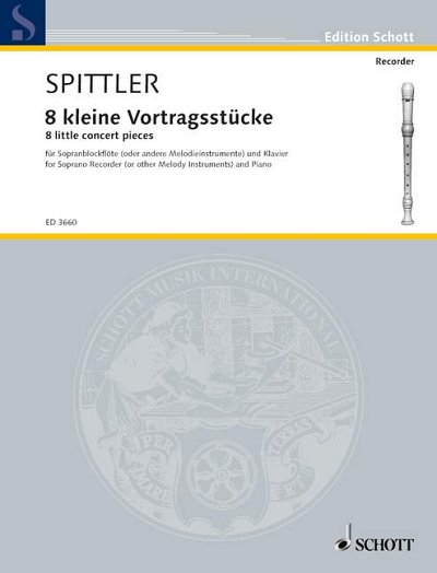 DL: H. Spittler: 8 kleine Vortragsstücke, SblfKlav