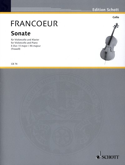 Francoeur le Cadet, François: Sonate E-Dur