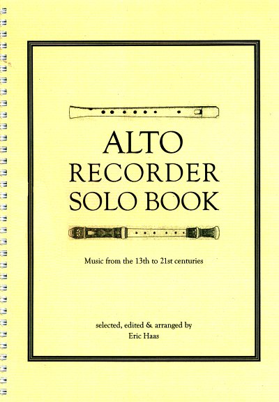 E. Haas: Alto Recorder Solo Book, Ablf