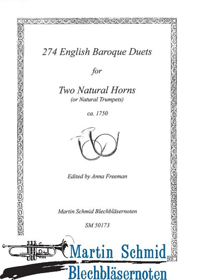 A. Freeman: 274 English Baroque Duets, 2Nhrns