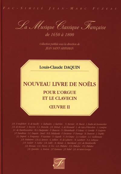 L.-C. Daquin: Nouveau Livre De Noels Pour L'Orgue / Clavecin