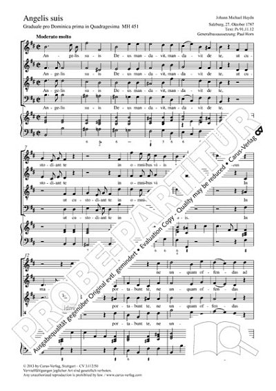 DL: M. Haydn: Angelis suis h-Moll MH 451 (1787), Gch4Bc (Par