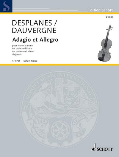 DL: D.A./.D. Jean-Antoin: Adagio et Allegro, VlKlav