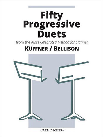 J. Küffner: Fifty Progressive Duets, 2Klar (Sppa)
