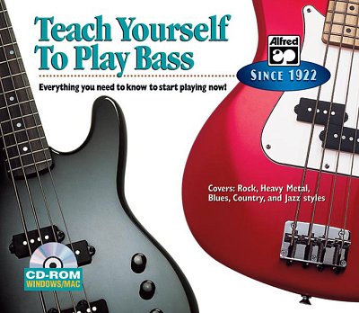 Alfred's Teach Yourself to Play Bass, E-Bass (CD-ROM)