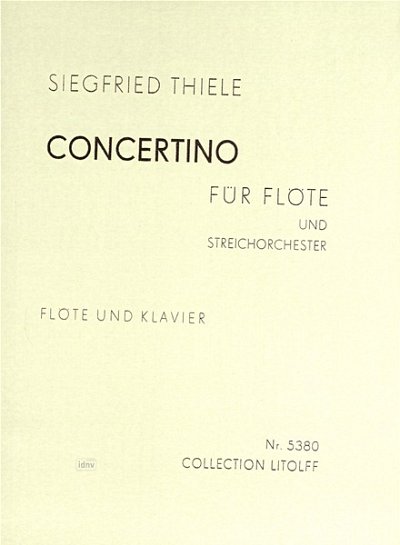 S. Thiele: Concertino, FlKlav (KlavpaSt)