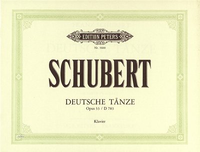 F. Schubert: Deutsche Taenze Op 33 D 783