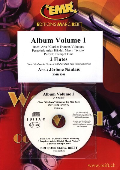 J. Naulais: Album Volume 1, 2Fl (+CD)