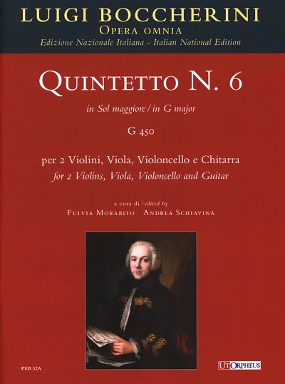 L. Boccherini: Quintet No. 6 in G major , 2VlVaVcGit (Part.)