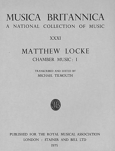 M. Locke: Chamber Music 1, Kamens (Part.)