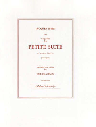 J. Ibert: 5 Pieces de la Petite suite en 15 images, Git