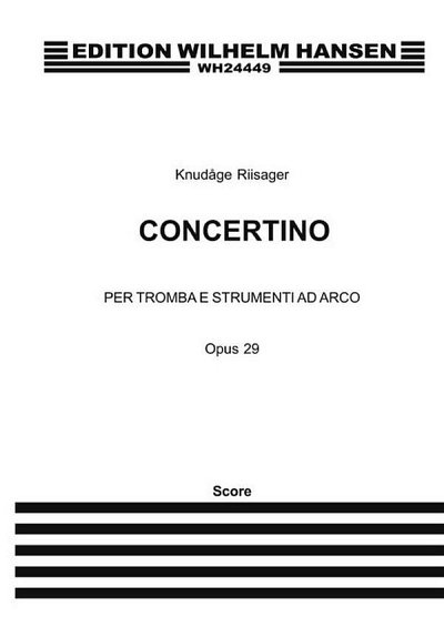 K. Riisager: Concertino Per Tromba Op. 29, Trp