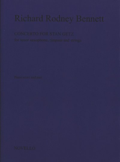 R.R. Bennett: Concerto For Stan Getz (Sa, TsaxKlv (KlavpaSt)