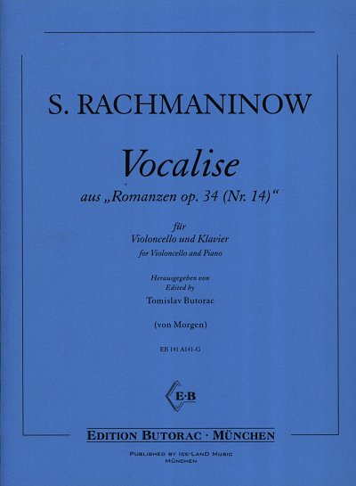S. Rachmaninow: Vocalise op. 34/14, VcKlav (KlavpaSt)