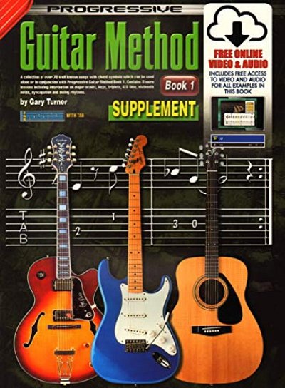 B. Duncan: Guitar Method 1 Supplementary Songbook, Git (+CD)