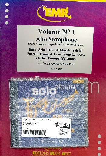 D. Armitage: Solo Album (Vol. 1-10 + 2 CDs, AsaxKlaOrg (+CD)