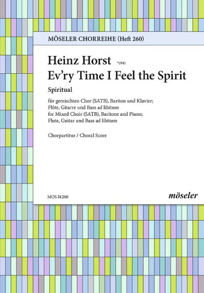 Horst, Heinz: Ev’ry time I feel the Spirit