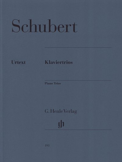 F. Schubert: Klaviertrios, VlVcKlv (Stsatz)