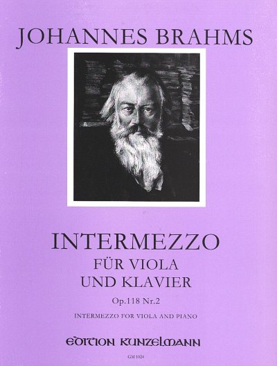 J. Brahms: Intermezzo  op. 118/2, VaKlv (KlavpaSt)