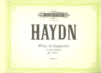 J. Haydn: Missa in Angustiis d-Moll Hob., 4GesGchOrchO (Org)