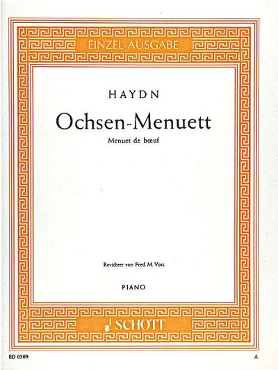 DL: J. Haydn: Ochsen-Menuett, Klav