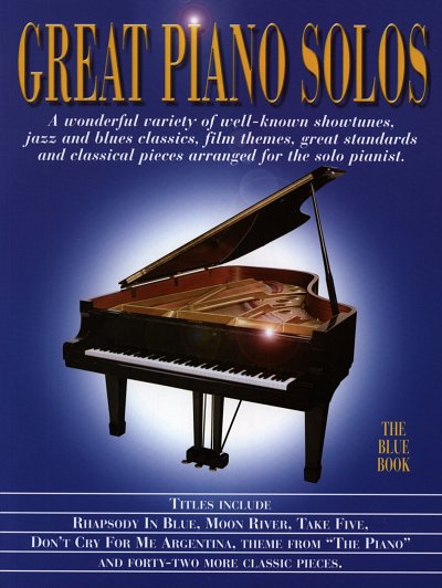 Great Piano Solos - The Blue Book, Klav