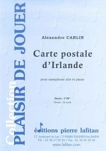 A. Carlin: Carte Postale d'Irlande, ASaxKlav (KlavpaSt)