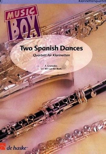 E. Granados: Two Spanish Dances, 4Sax (Pa+St)