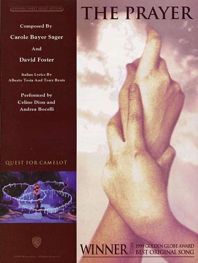 Sager, Carole / Foster, David: The Prayer fuer 2 Singstimmen