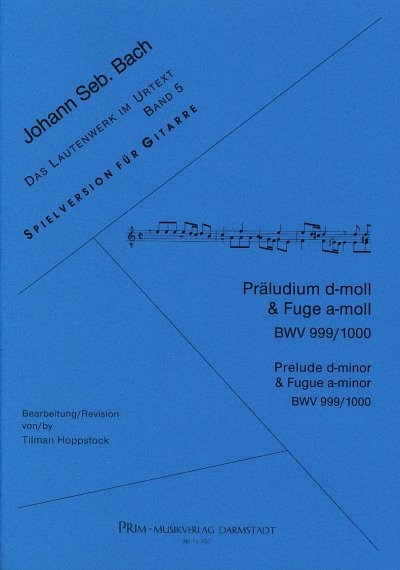 J.S. Bach: Praeludium D-Moll + Fuge A-Moll