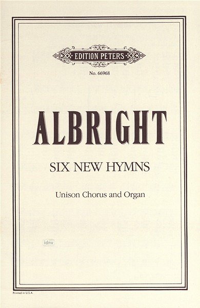 W. Albright: Hymns